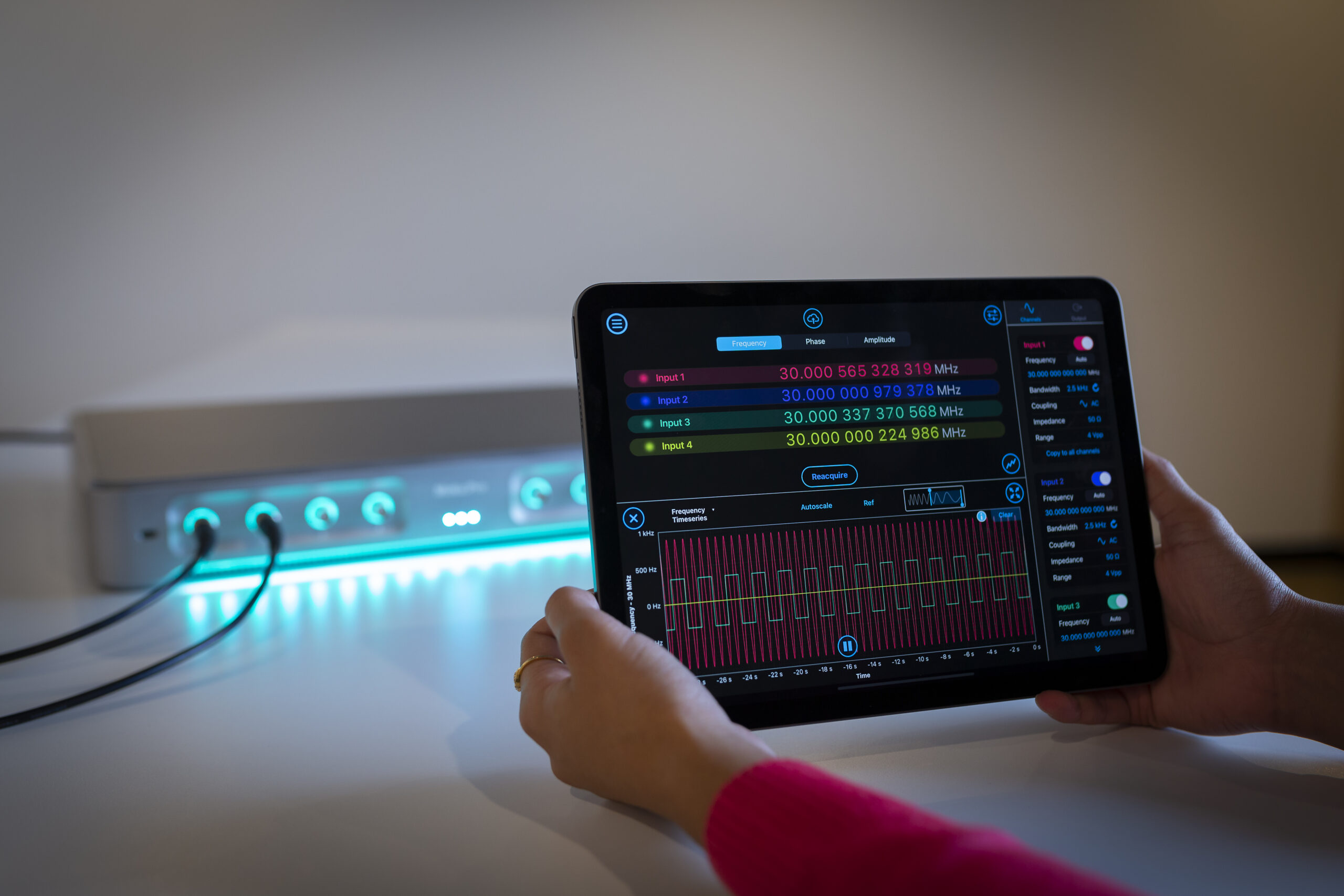 Moku:Pro Phasemeter