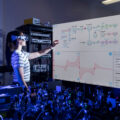 An optical engineer using Moku for Apple Vision Pro